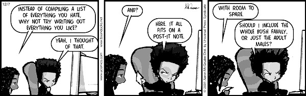 Read online The Boondocks Collection comic -  Issue # Year 2001 - 341