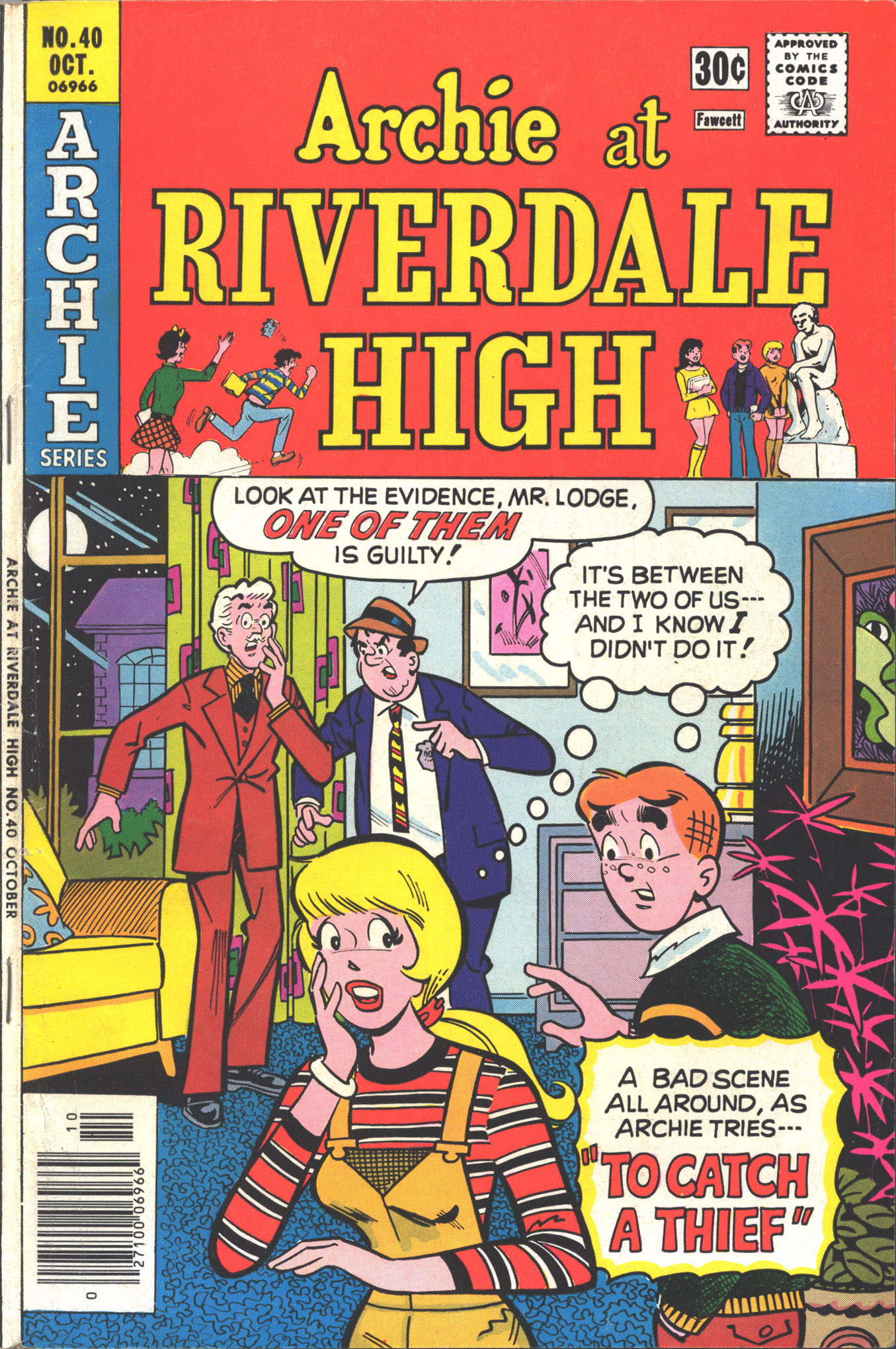 Read online Archie at Riverdale High (1972) comic -  Issue #40 - 1