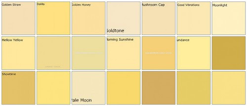 C B I D Home Decor And Design Exploring Wall Color The Warm Tones Here Are But A Few Of The Yellow Gold Hues Available Through Benjamin Moore