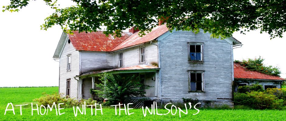 AT HOME WITH THE WILSON'S
