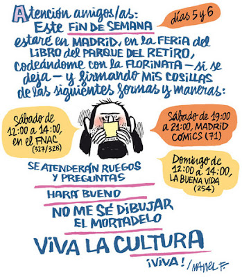 Firmas de Manel Fontdevila en la Feria del Libro de Madrid