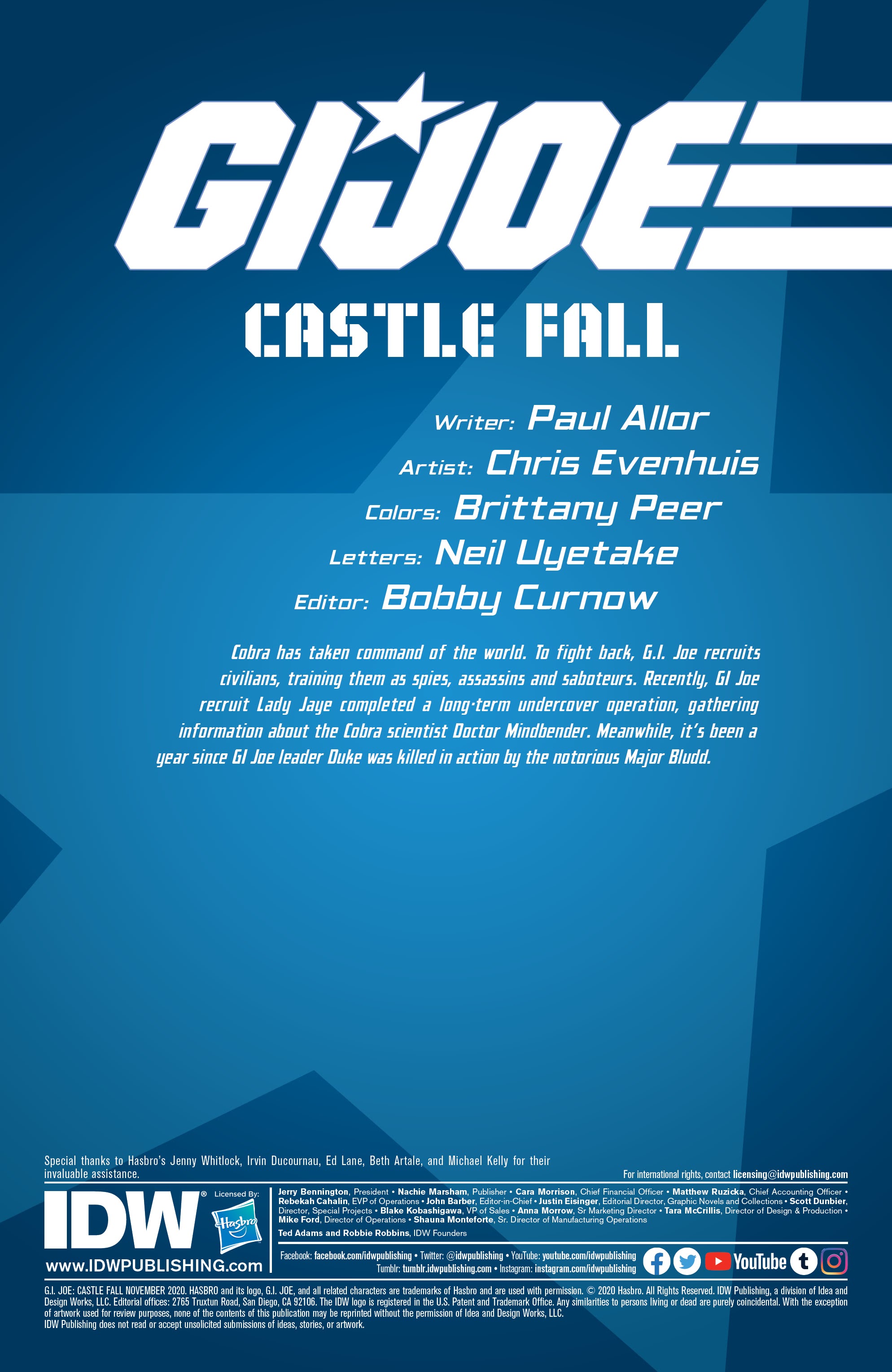 Read online G.I. Joe: Castle Fall comic -  Issue # Full - 2