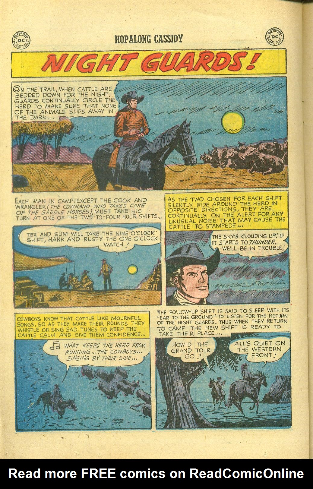 Read online Hopalong Cassidy comic -  Issue #92 - 22
