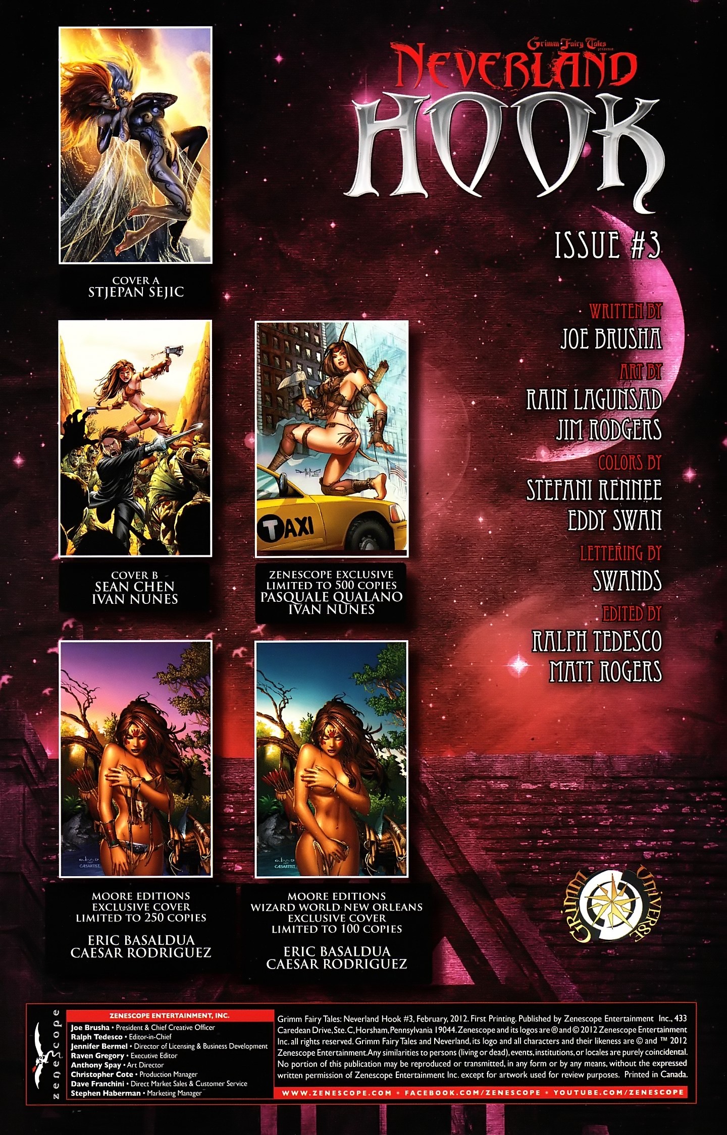 Read online Grimm Fairy Tales: Neverland Hook comic -  Issue #3 - 3