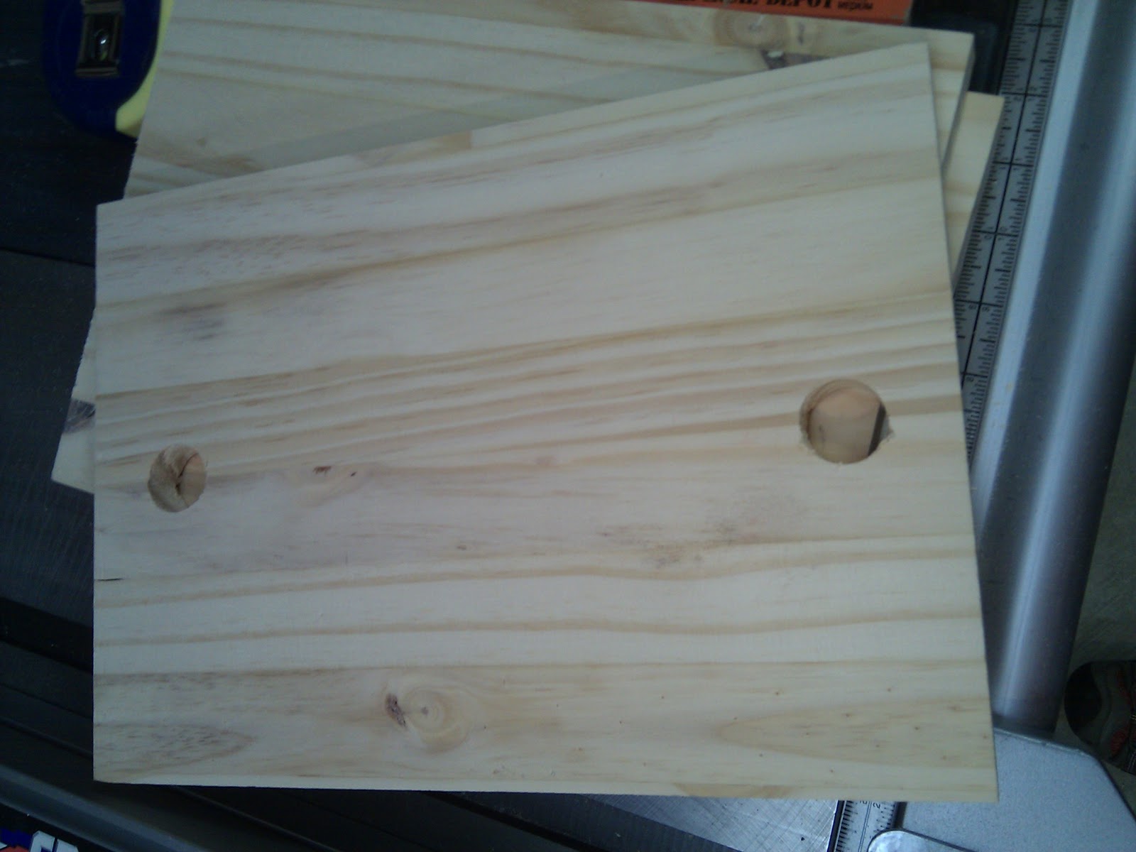 Penny Hockey Board Dimensions and Progress