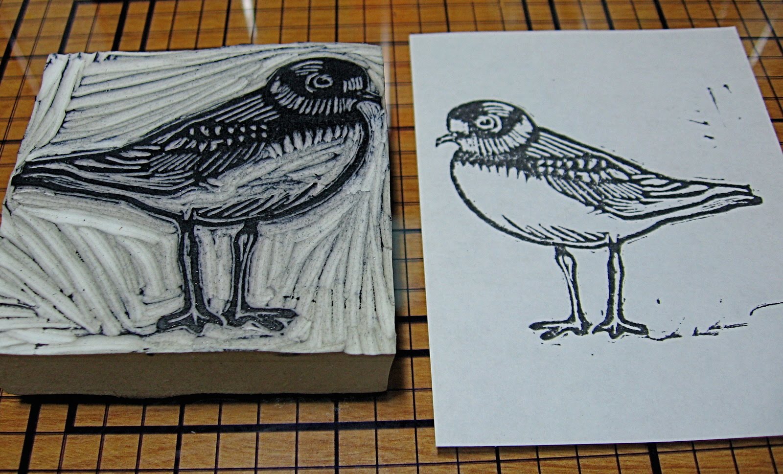 Handmade By Jessica More stamp carving