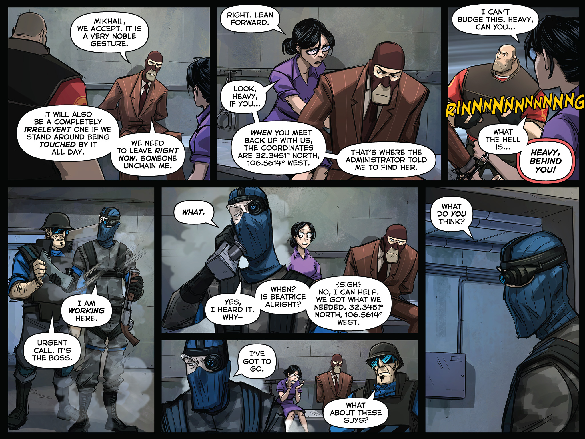 Read online Team Fortress 2 comic -  Issue #5 - 43
