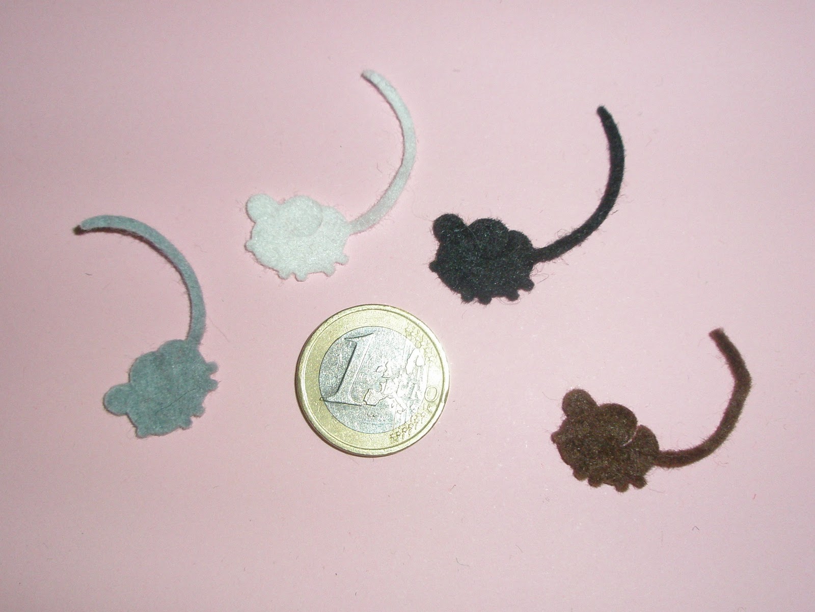 Fieltro y Fimo Materiales: Formas de Animales