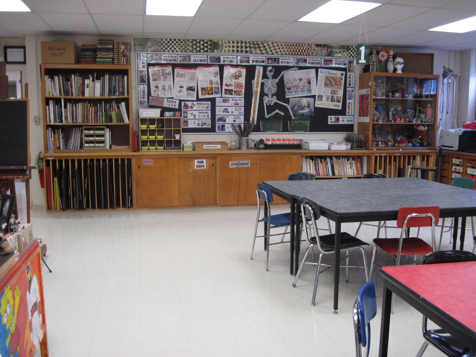 mrs. leban's art blog Tour of the Art Room!
