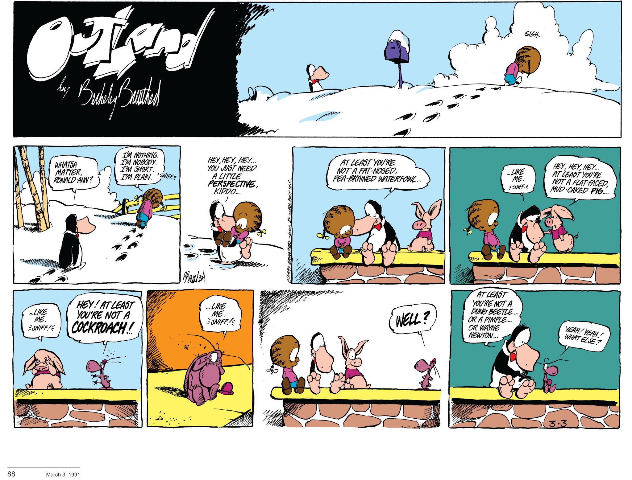 Read online Berkeley Breathed’s Outland comic -  Issue # TPB (Part 1) - 89