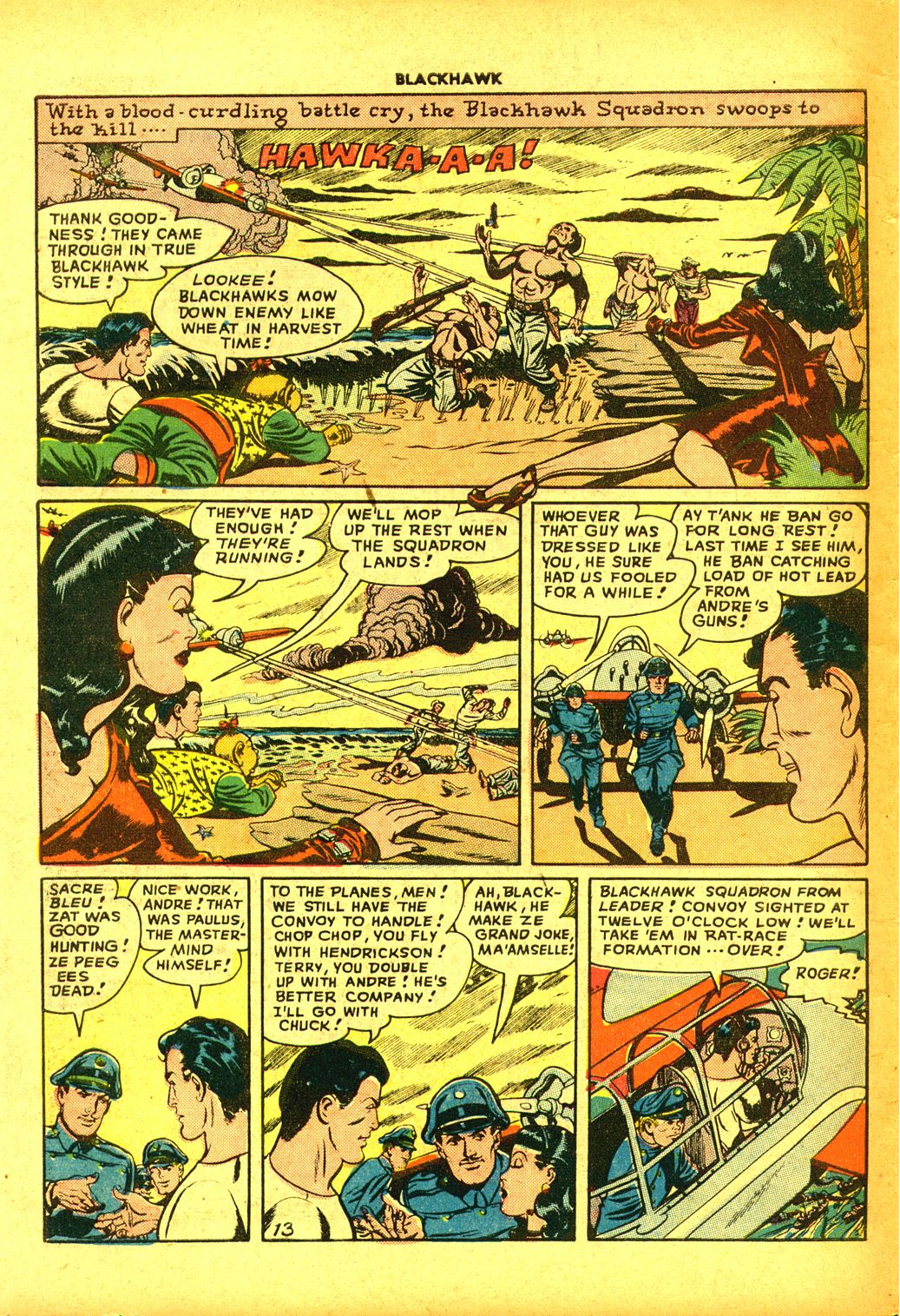 Read online Blackhawk (1957) comic -  Issue #18 - 48