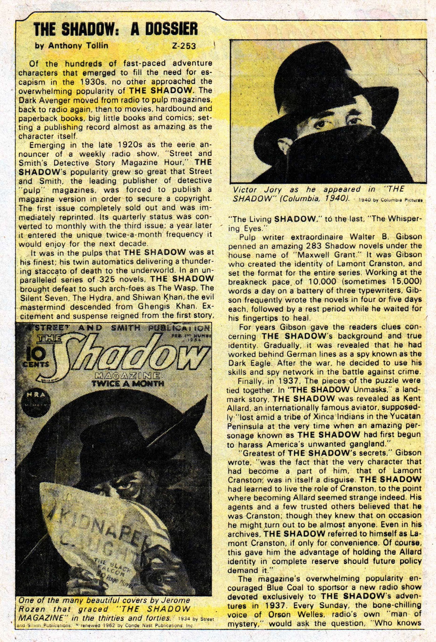 Read online The Shadow (1973) comic -  Issue #9 - 31