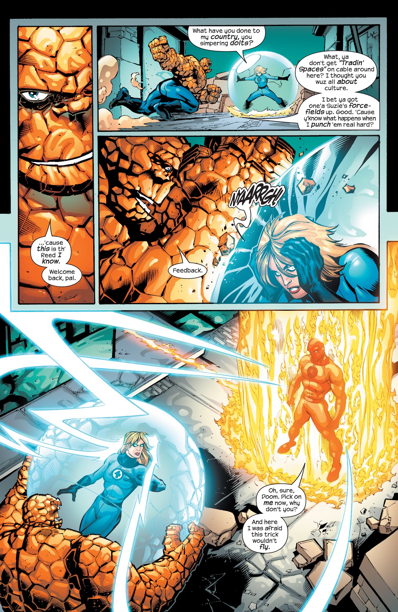 Read online Fantastic Four by Waid & Wieringo Ultimate Collection comic -  Issue # TPB 3 - 123