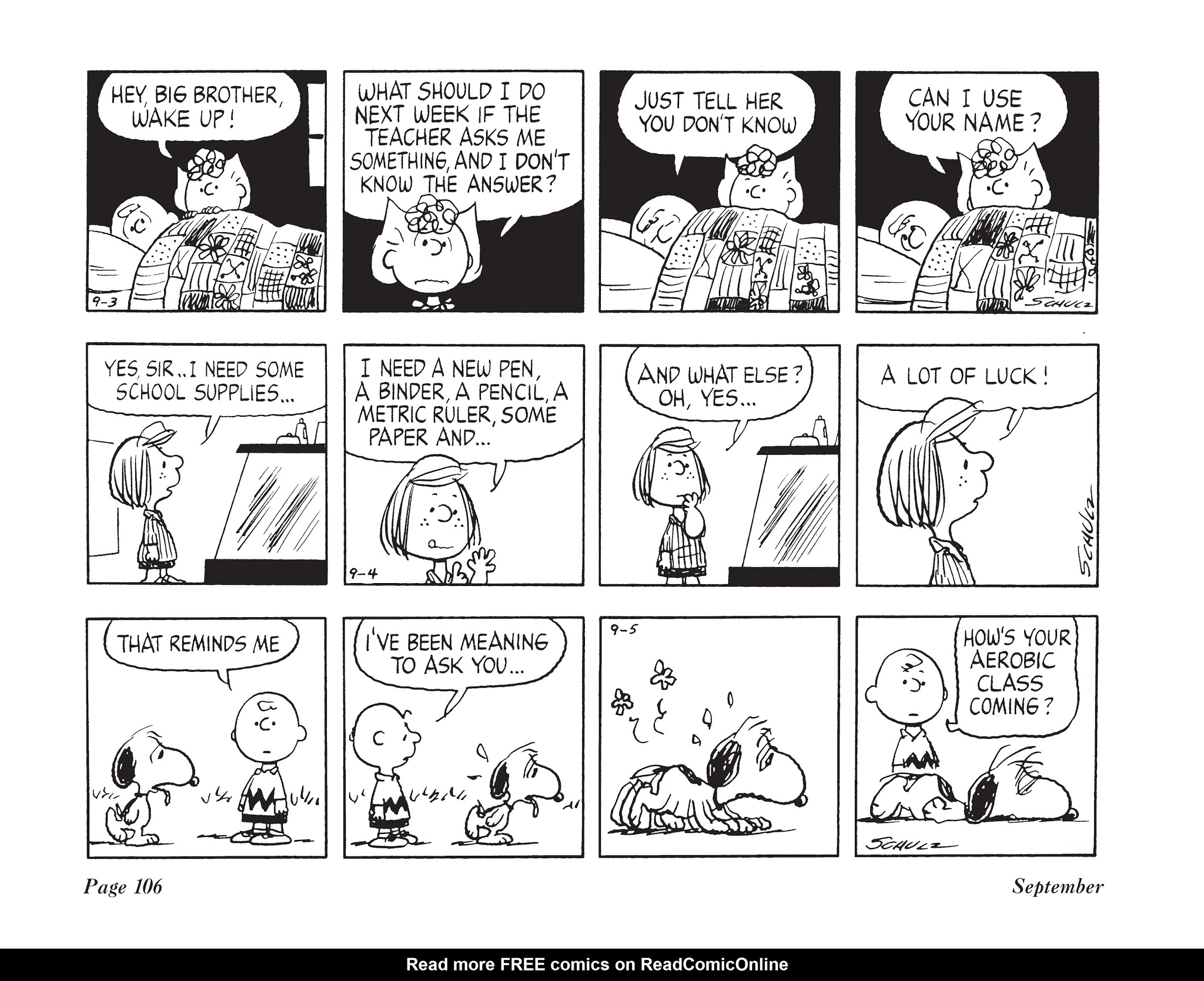 Read online The Complete Peanuts comic -  Issue # TPB 16 - 124