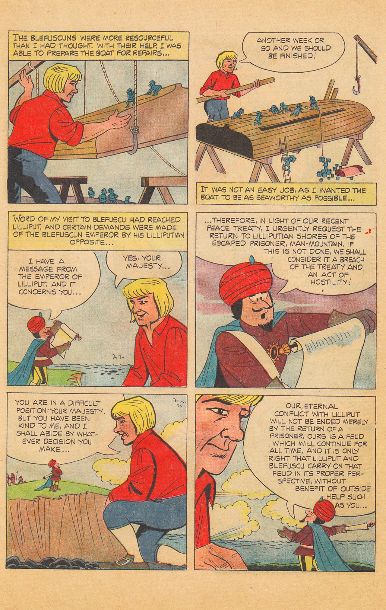 Read online Gulliver's Travels comic -  Issue # Full - 31