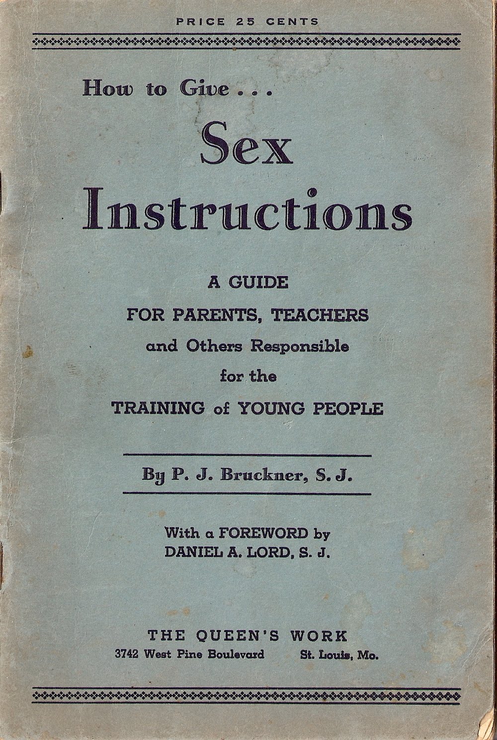 Instructions for sex