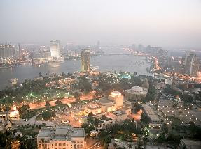 مشهد لمدينة القاهرة 