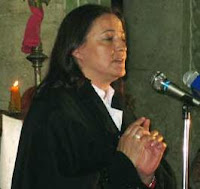 ميرنا الأخرس الملقبة بـ خادمة الصوفانية ،في عام 2007
