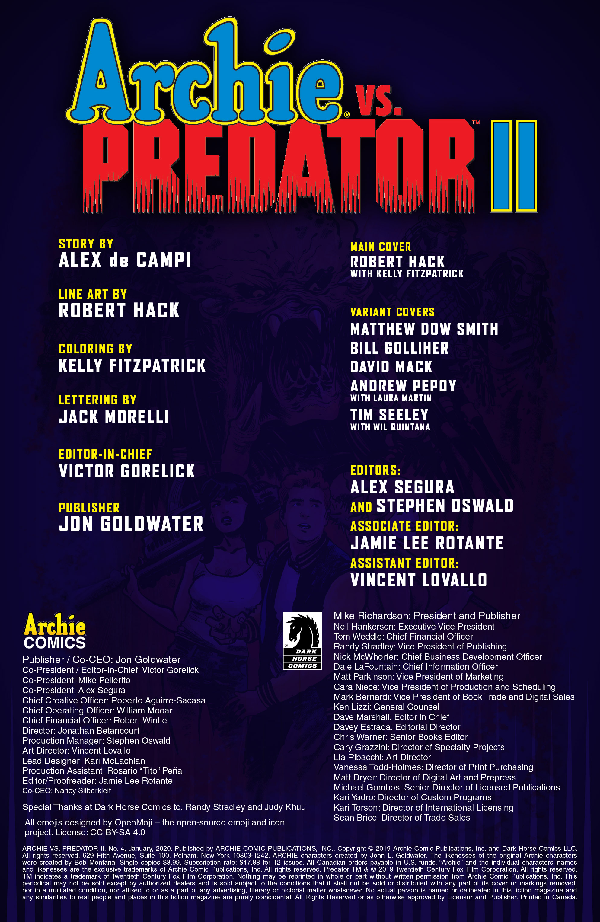 Read online Archie vs. Predator II comic -  Issue #4 - 2