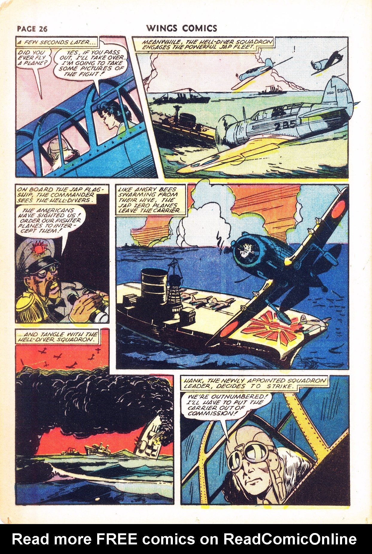 Read online Wings Comics comic -  Issue #26 - 28