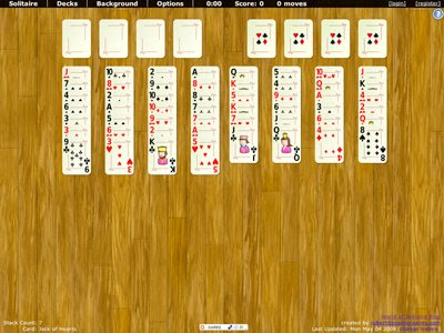 World of Solitaire by Robert Schultz - Experiments with Google