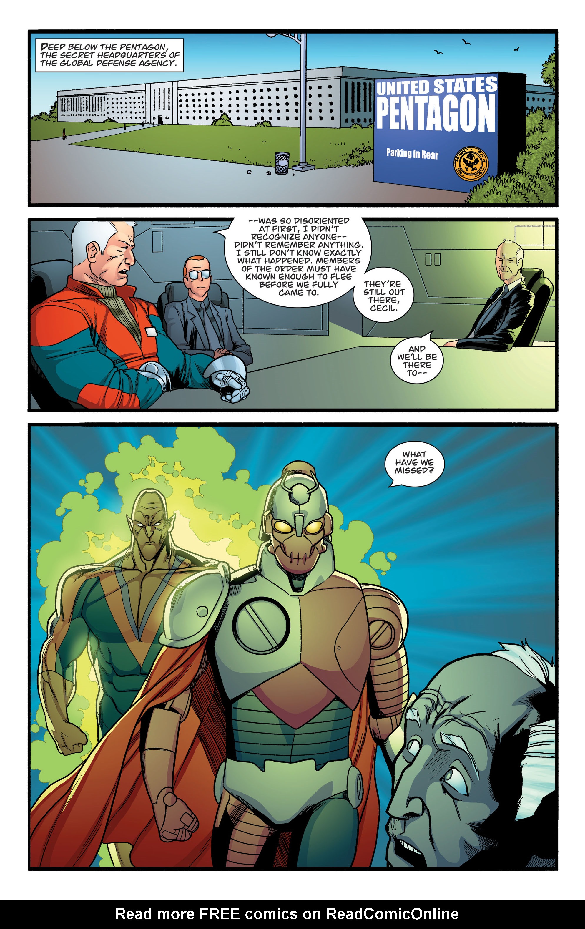 Read online Guarding the Globe (2010) comic -  Issue #6 - 16