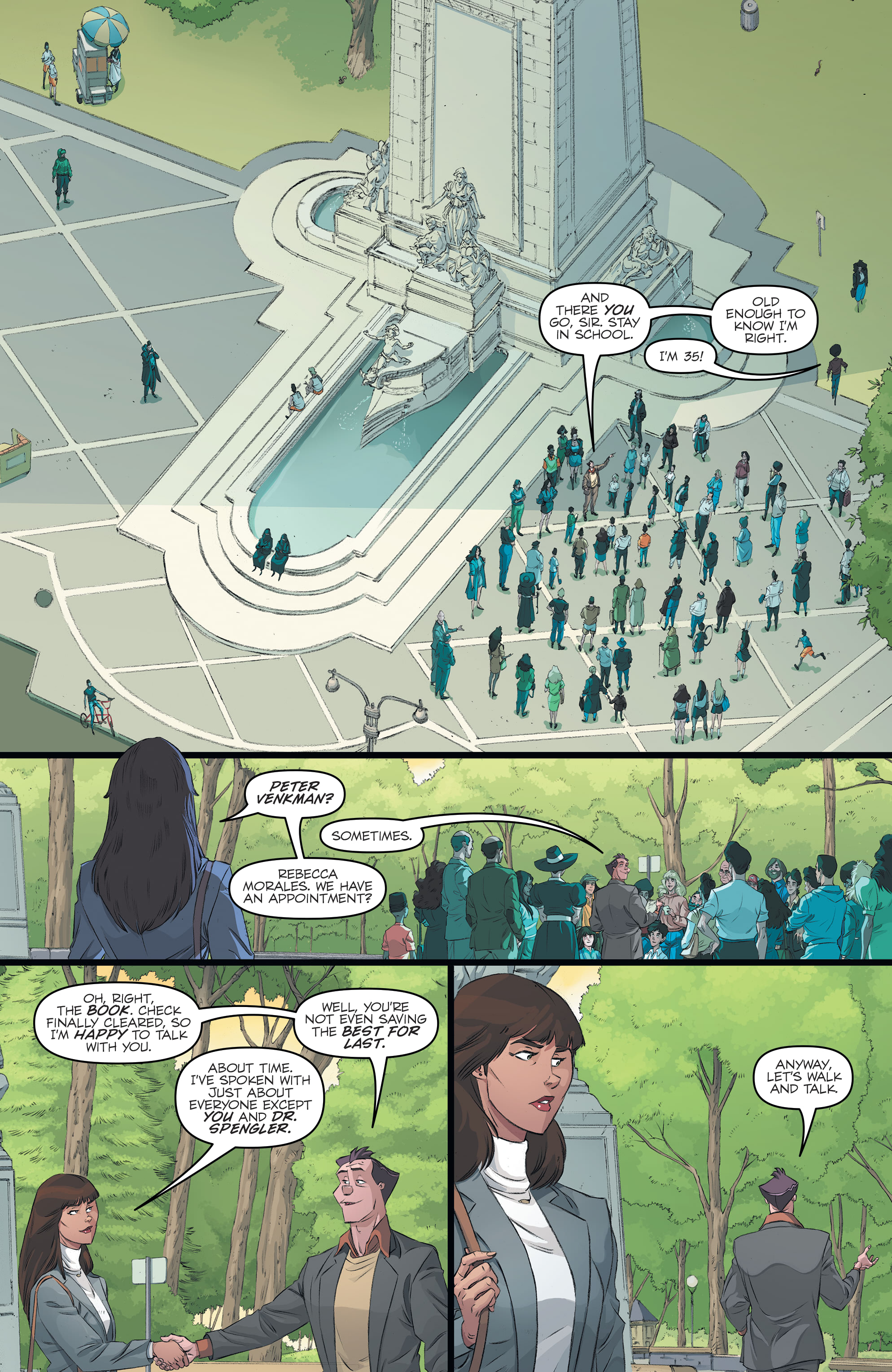 Read online Ghostbusters: Year One comic -  Issue #3 - 6