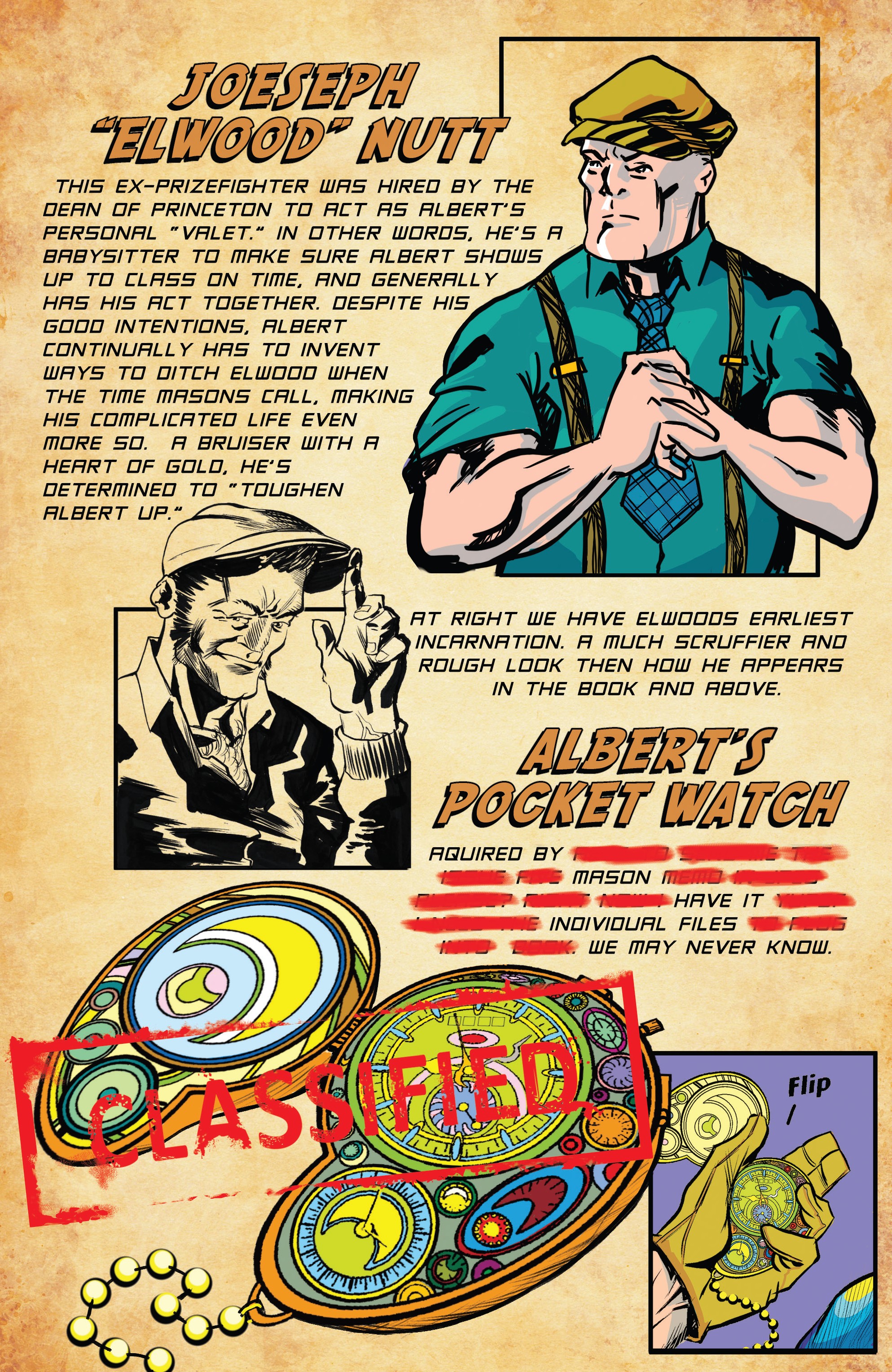 Read online Albert Einstein: Time Mason comic -  Issue #4 - 29