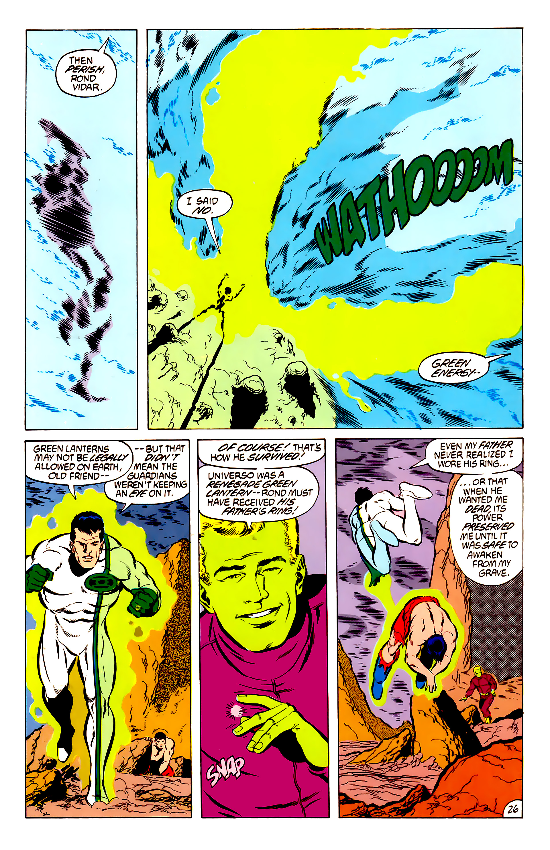 Read online Legion of Super-Heroes (1984) comic -  Issue #50 - 27