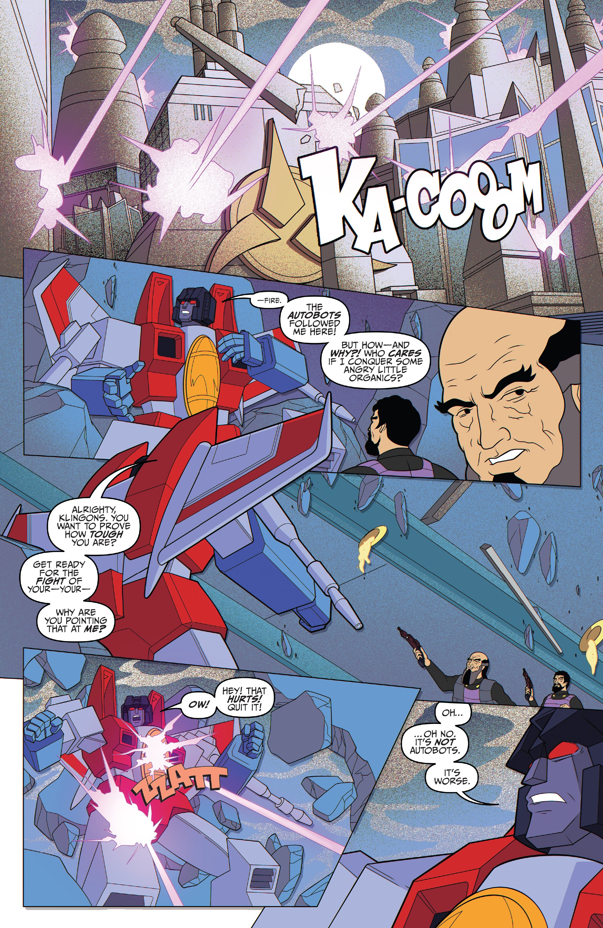 Read online Star Trek vs. Transformers comic -  Issue #5 - 9