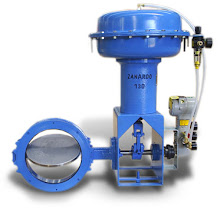 Válvula borboleta contolada por posicionador FY 301