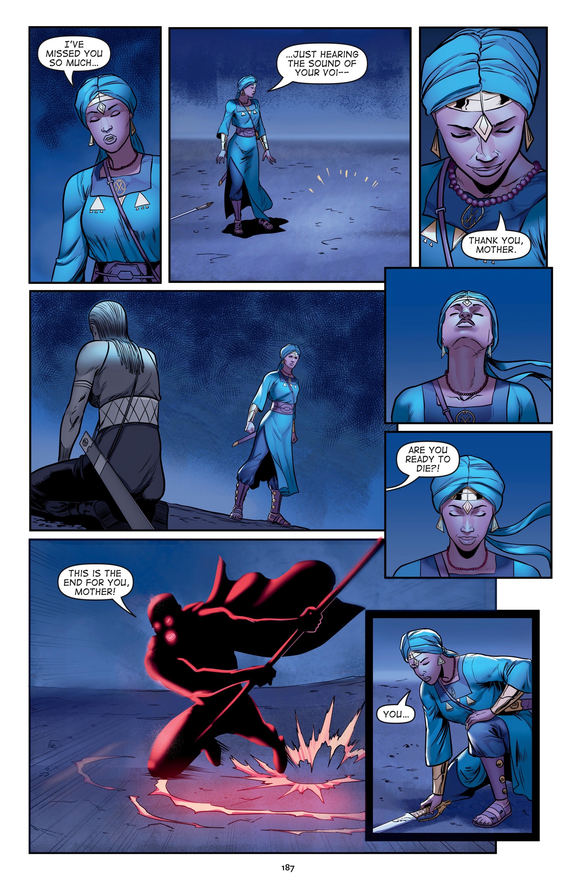 Read online Malika: Warrior Queen comic -  Issue # TPB 2 (Part 2) - 89
