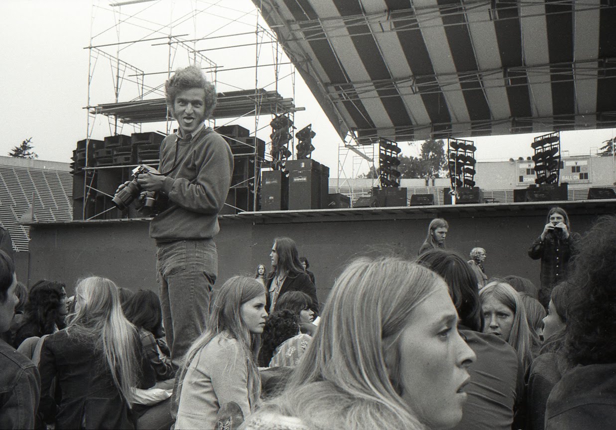 DAVID'S ROCK SCRAPBOOK LED ZEPPELIN at KEZAR, SF 6/2/73