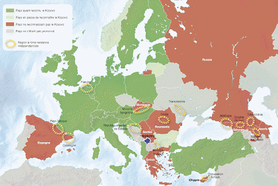 Géographie de la ville en guerre BLOG L'indépendance du Kosovo