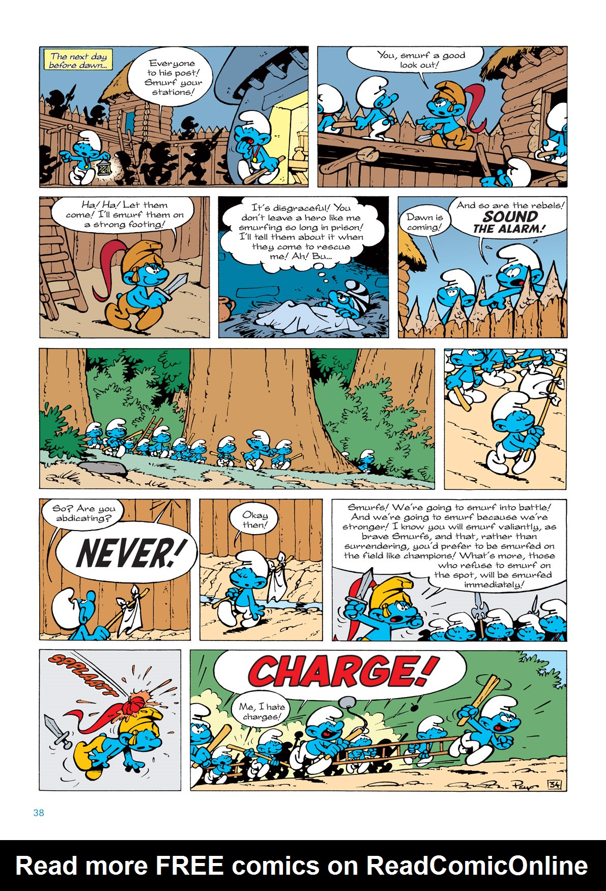 Read online The Smurfs comic -  Issue #3 - 38