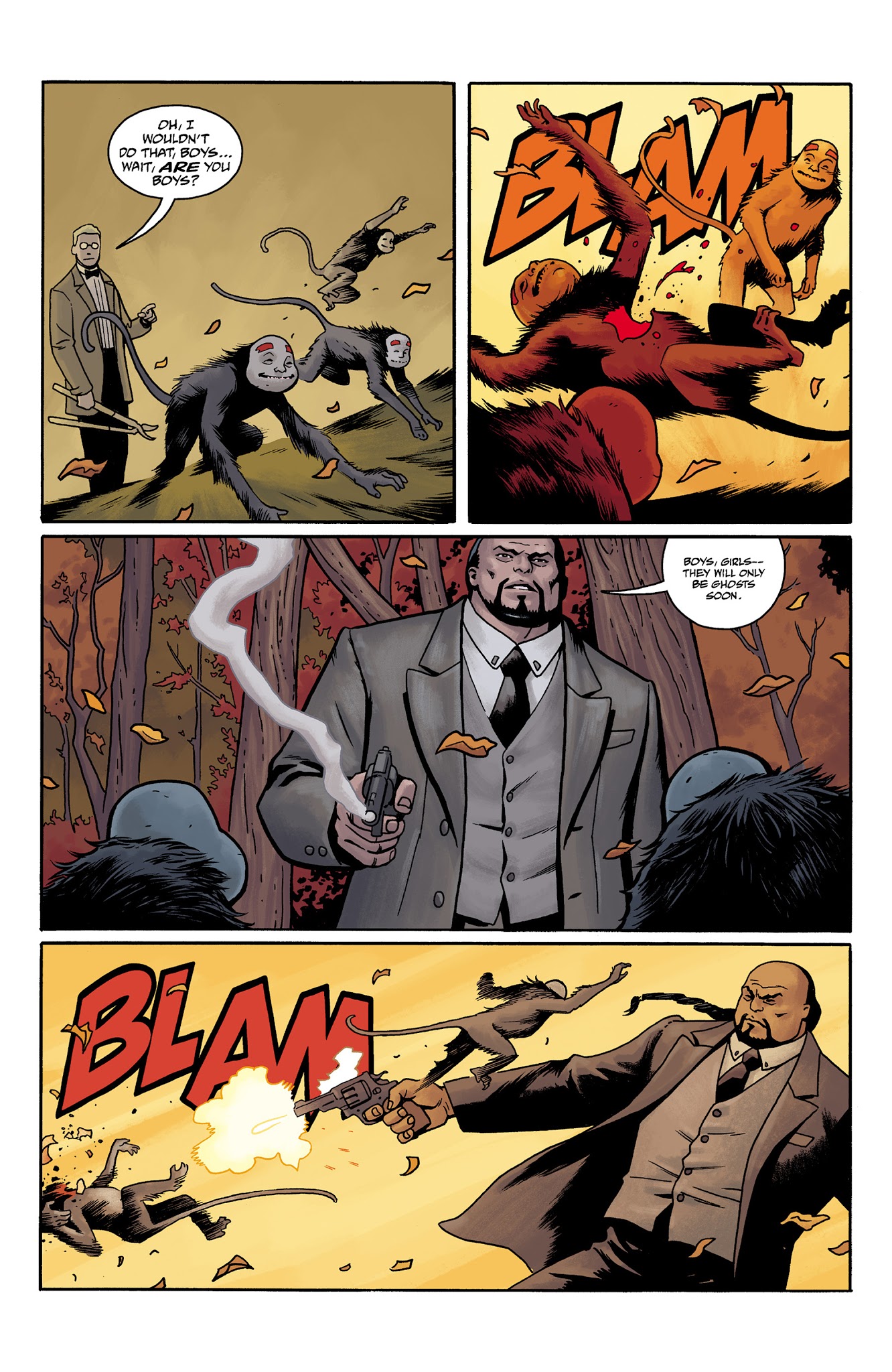 Read online Lobster Johnson: Mangekyō comic -  Issue # Full - 6