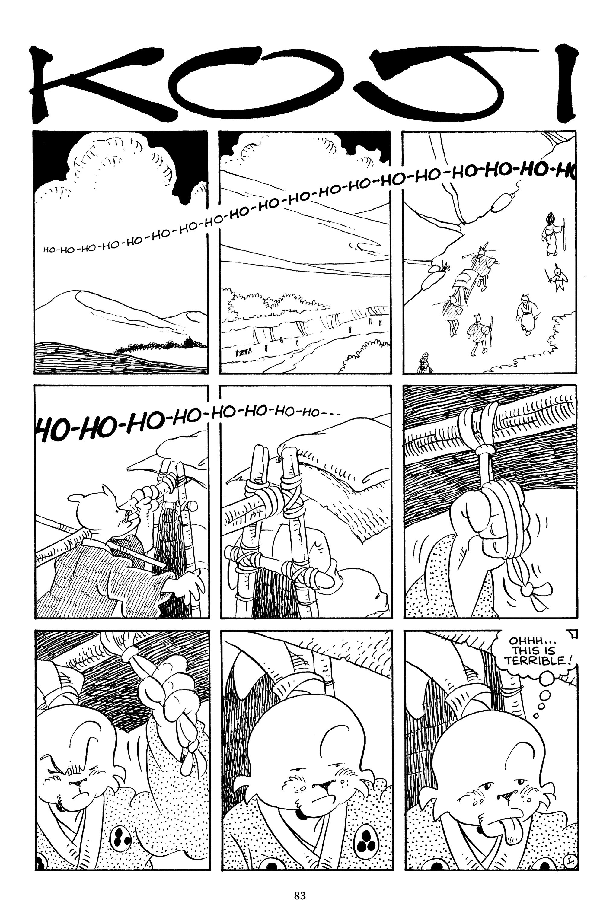 Read online The Usagi Yojimbo Saga comic -  Issue # TPB 4 - 82