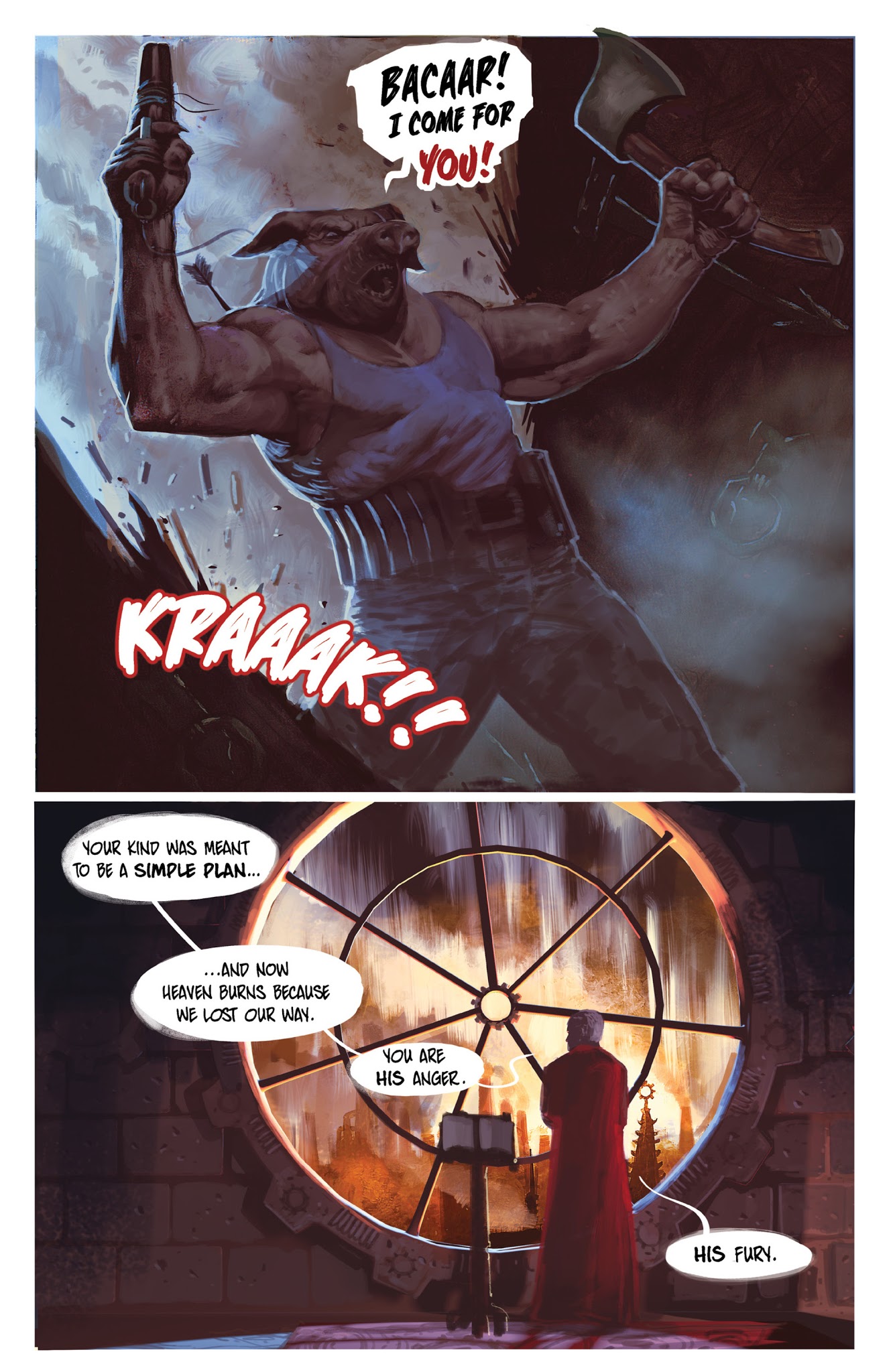 Read online Oink: Heaven's Butcher comic -  Issue # TPB - 88