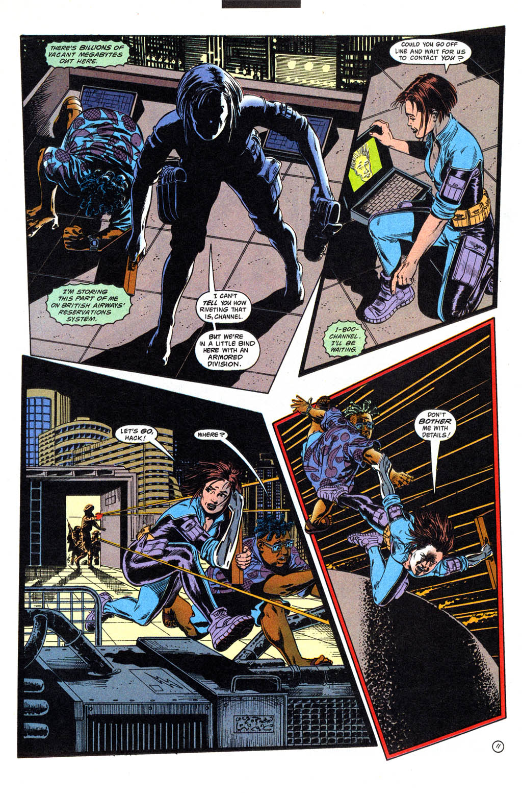 Read online The Psyba-Rats comic -  Issue #3 - 12