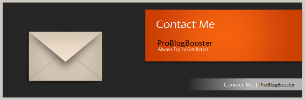 Contact Me ProBlogBooster