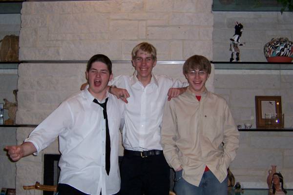 Josh, Chas and Theron