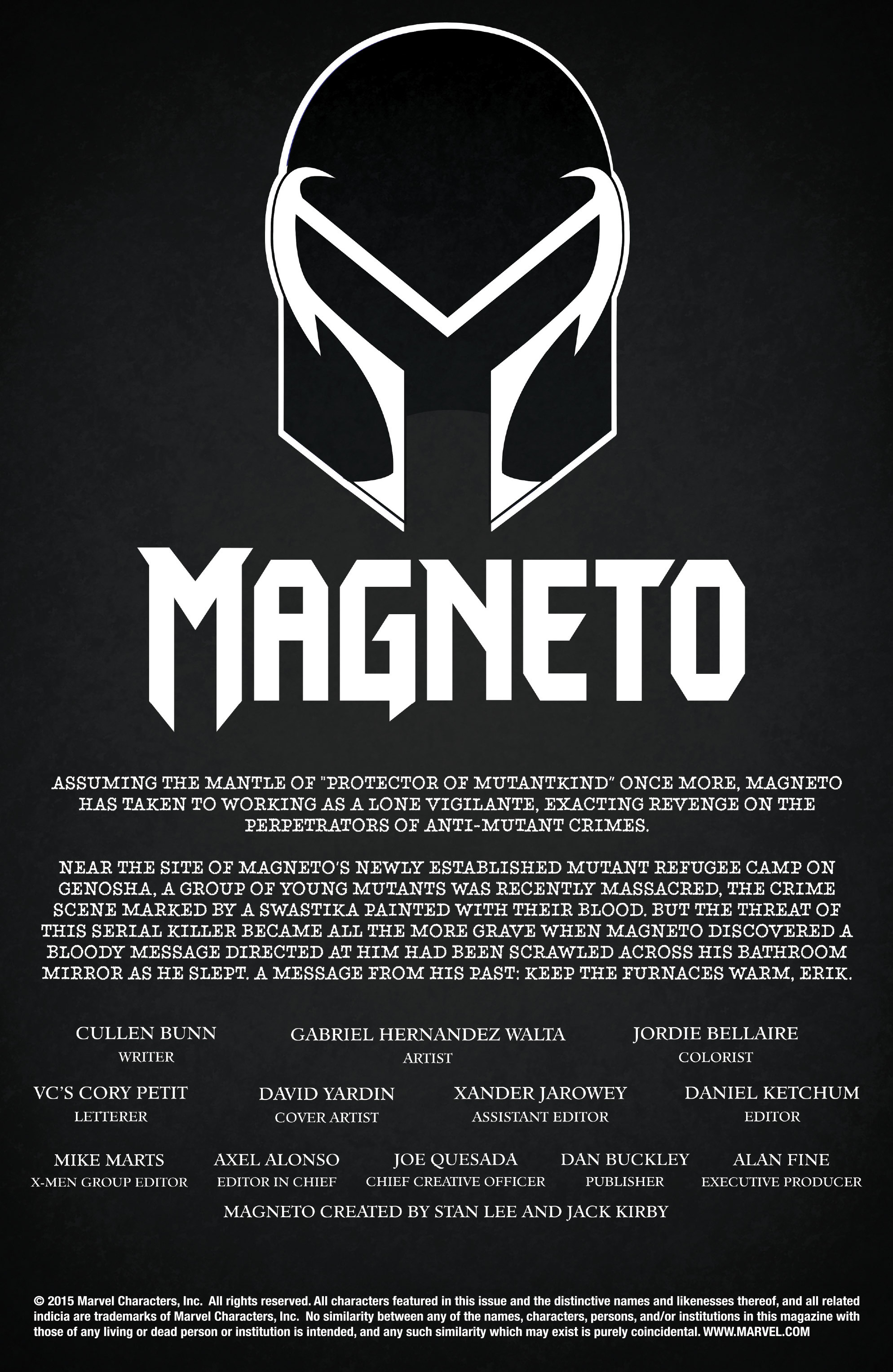 Read online Magneto comic -  Issue #17 - 2