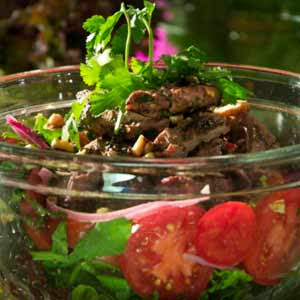 Recetas de Comida Gratis: Ensalada de arrachera con vinagreta de ...