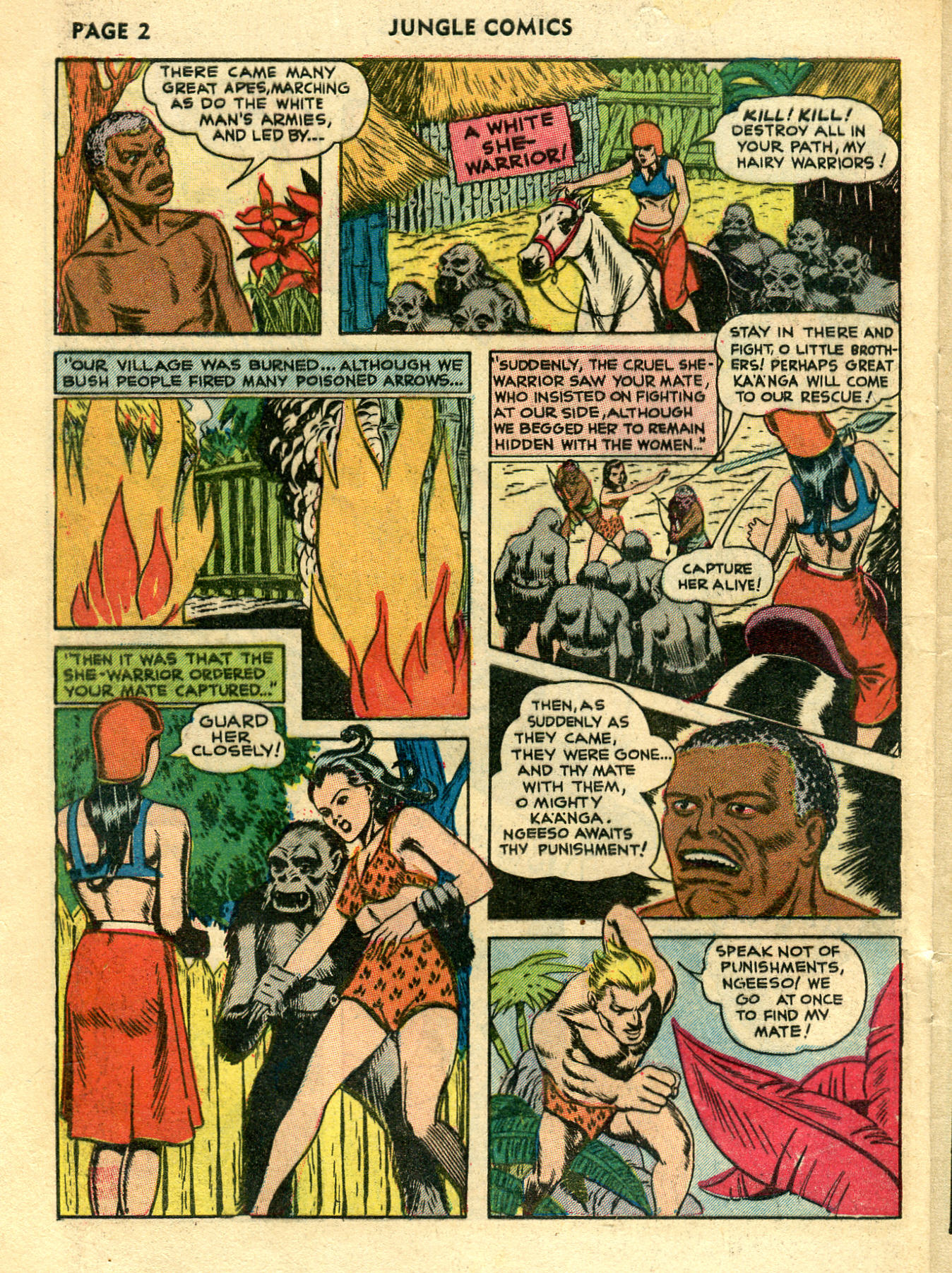 Read online Jungle Comics comic -  Issue #26 - 4