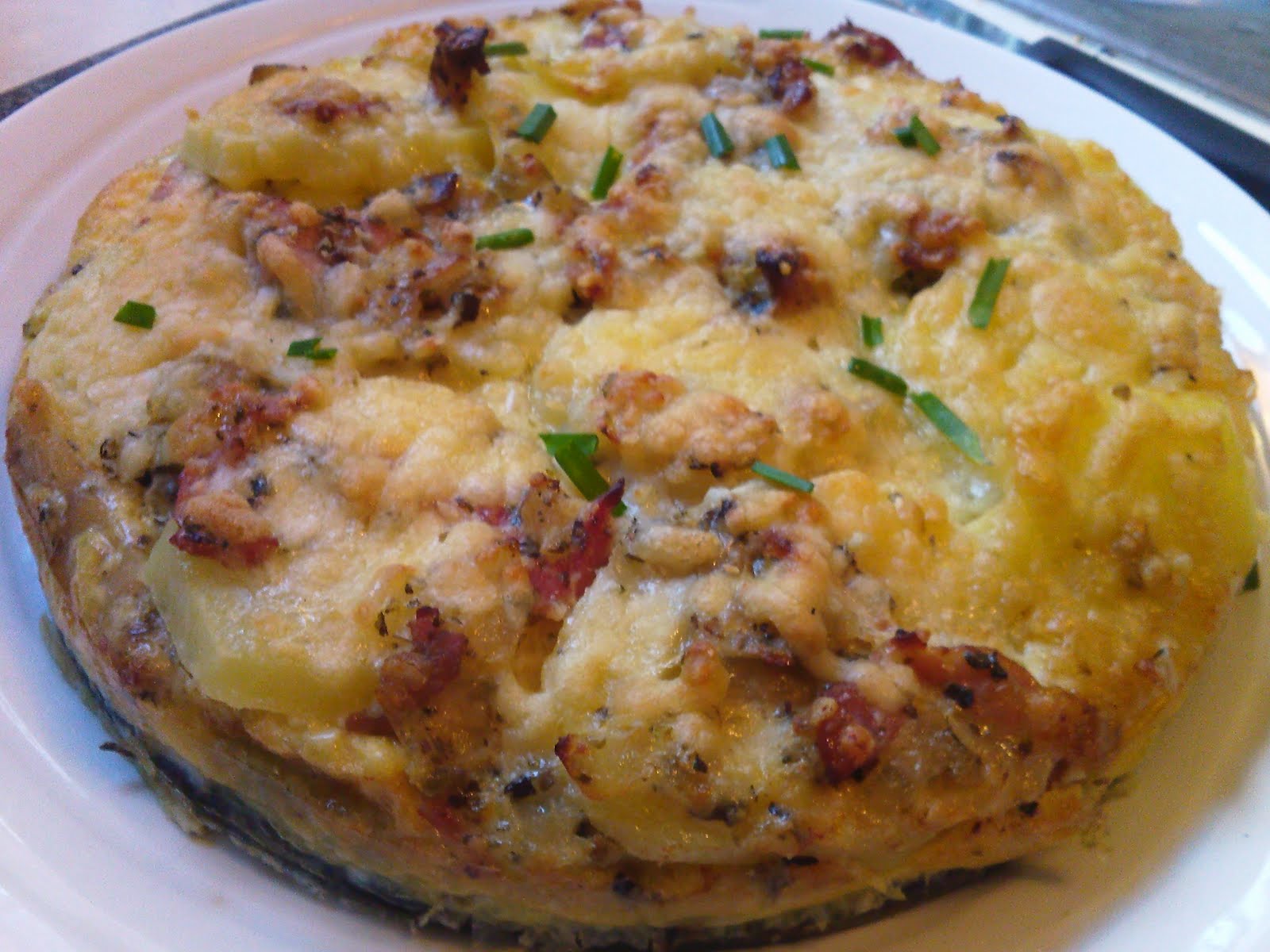 Amanzi Fundu Bacon and Potato Frittata