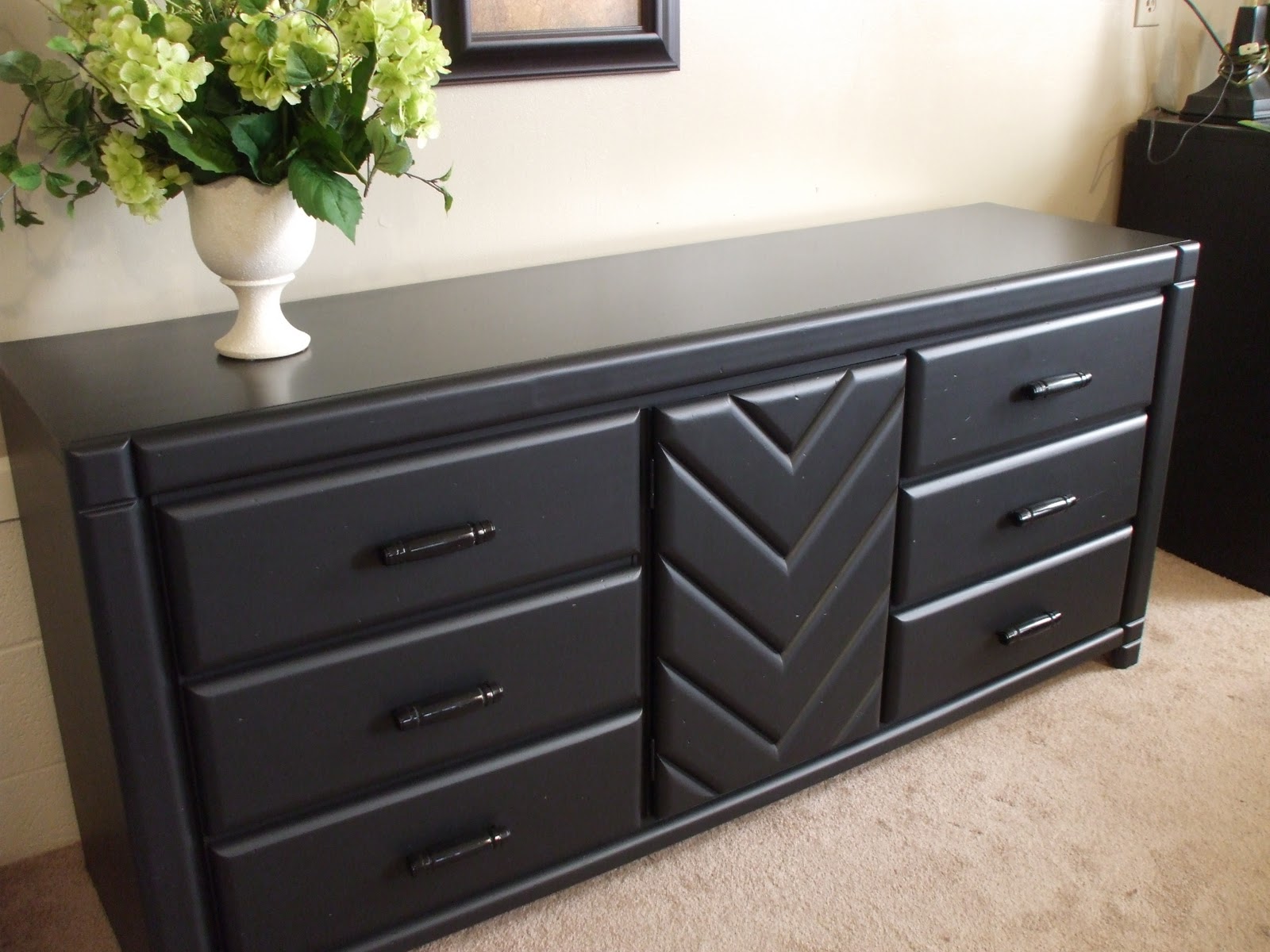 old wood, new paint BLACK FURNITURE