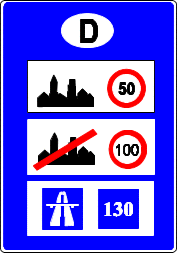 Max 130 km/h Ende der Freiheit - End of the freedom