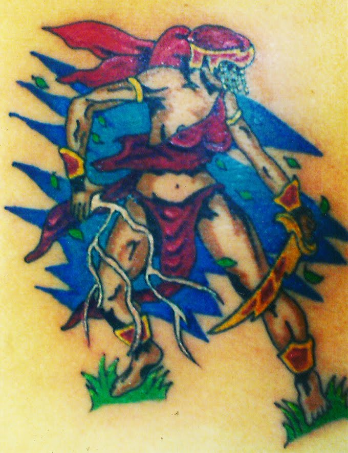 Umbanda Espada de Ogum Tatuagem de Orixas Ogum, Iansã