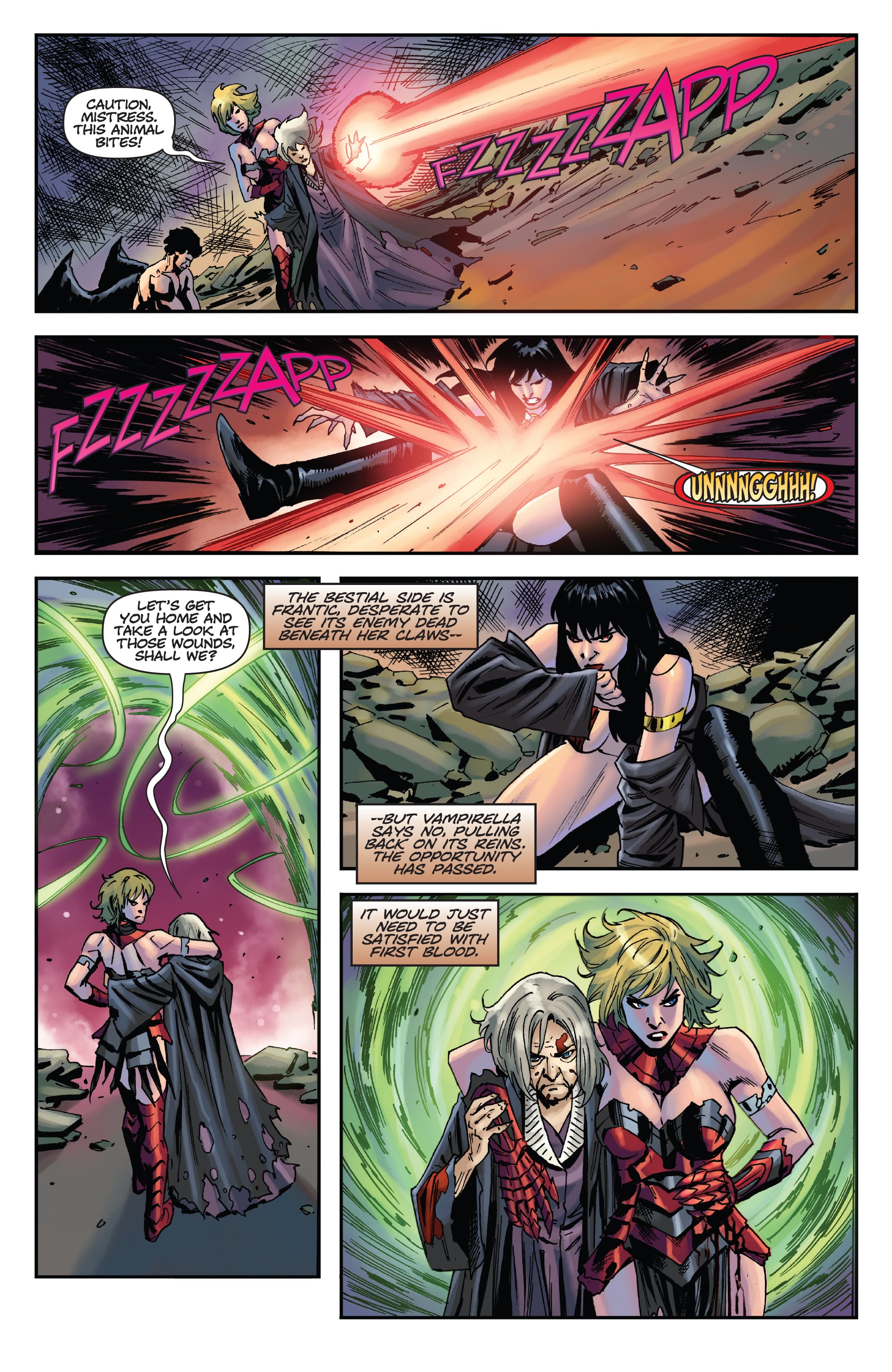 Read online Vengeance of Vampirella (2019) comic -  Issue #12 - 24