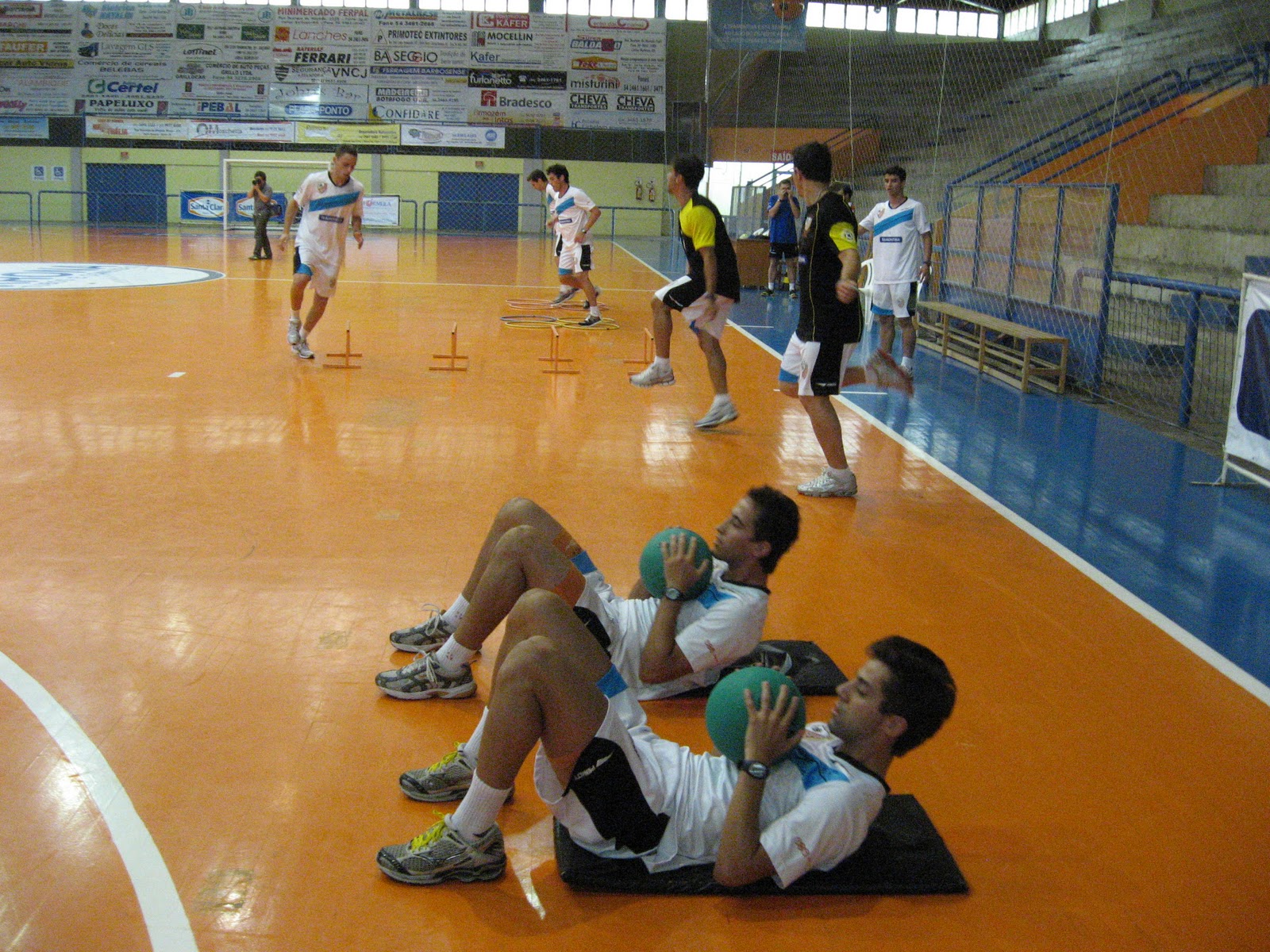 Minhas Histórias no Futsal Fotos da pré temporada 2011